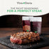 12 oz 2 lb 2 Set Viva Doria Tellicherry Whole Black Peppercorns, & Himalayan Pink Salt, Coarse Grain, | Salt and Pepper