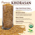 PowerGrow Systems 100% (10 Khorasan Wheat - Certified Organic Khorasan Whole Wheat Grain by PowerGrow System - Use