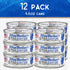 Albacore 4.6 oz (Pack 12) Blue Harbor Fish Co. Wild Solid White Tuna in Water with Sea Salt - Can