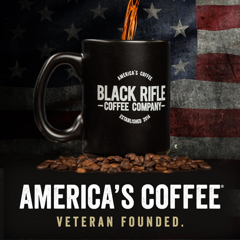 48 Count) Black Rifle Coffee Company Instant Coffee Sticks - Roasted Blend Made from Pure Arabica Beans - Colombian