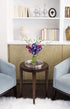 KaBloom - Midnight in the Tropics Bouquet of Blue and Purple Orchids from Thailand with Vase - Fresh Flowers