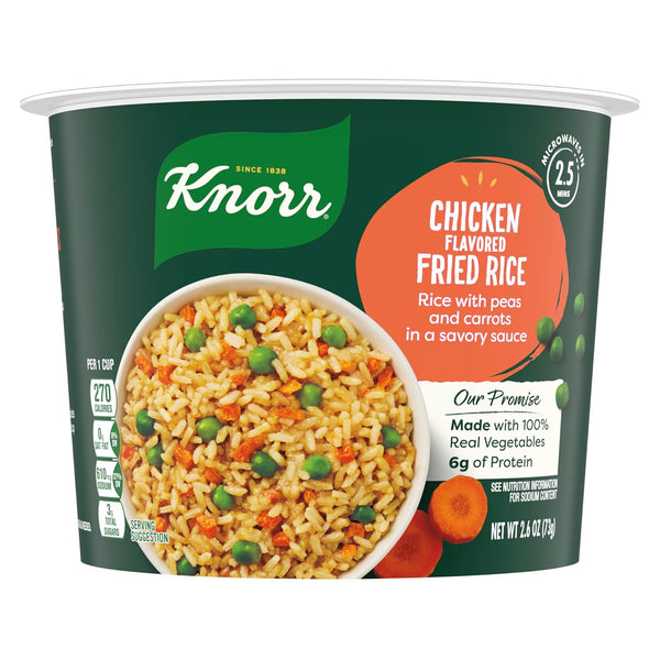 Knorr Rice Cup Chicken Flavored Fried Rice Delicious Rice Dish No Artificial