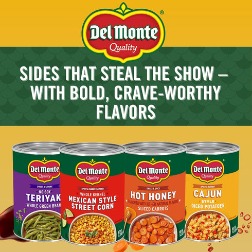 14.75 oz. (Pack 12) Del Monte Mexican Street Corn, Can