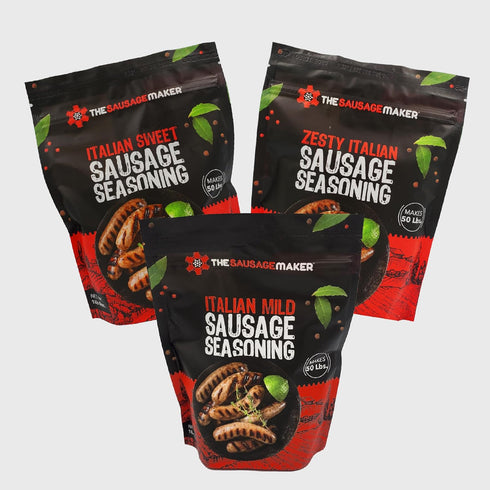 The Sausage Maker Italian Seasonings Bundle - Mild Italian, Sweet Italian and