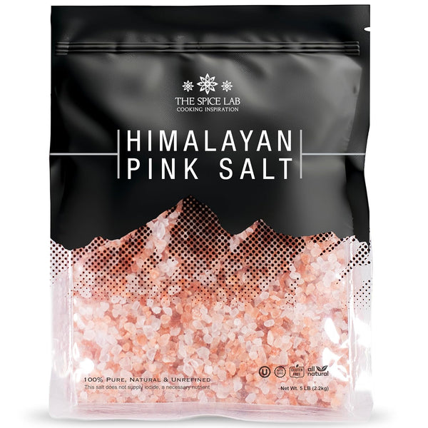 The Spice Lab Pink Himalayan Salt - Coarse 5 Pound - Himalayan