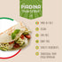 5 Packs (20 Count Fresco Piada Italian Flatbread Total) | Authentic Piadina Bread Made in Italy | Recipe with oil |
