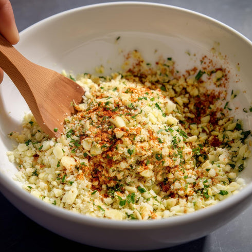 SavorSatch 8 oz Minced Garlic Resealable Pouch | Dried Garlic Flakes | Certified Kosher | Bulk Dehydrated Garlic