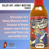 5oz, 8 Torchbearer Sauces Honey Badger Hot Sauce Scorpion and Carolina Reaper Peppers Sauce, Heat level - Featured on