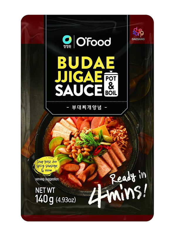 Chung Jung One O'Food Gourmet Korean Stew & Stir-Fry Sauce, Deep &