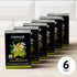 (6 Pack) 96 Choice Organics - Organic Jasmine Green Tea - Green Tea Scented with Jasmine Blossoms - Fair Trade