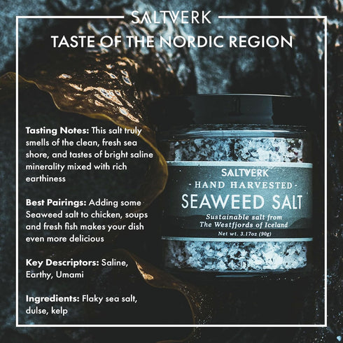 Licorice & Seaweed Icelandic Sea Salt Bundle