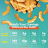 1 Oz (Pack 12) Pnuff Crunch Peanut Butter Puffs - Healthy Snacks, Low Calorie Snacks, Gluten Free Snacks, Vegan, High