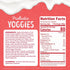 21oz (30 0.7oz) Pack 2 Nature's Garden Probiotic Strawberry Yoggies x of - Strawberry Yogurt-Covered Fruit Bites, High