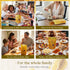 Sun Bay Foods 100% (100 Count)) Sunbay Foods Honey Sticks, Organic Clover Raw Honey Straws, Pure Natural Sweetener