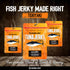 Omega-3s (3 pack, 2 oz) Kaimana Wild-Caught Ahi Tuna Jerky - Teriyaki | Rich in & High in Protein | All-Natural