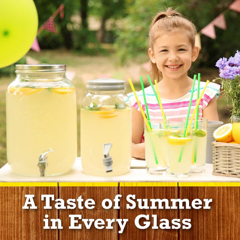 Country 1 63 oz Time Lemonade Powdered Drink Mix, Canister, for Flavorful Hydration and Shareable Refreshment
