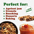 1 Food to Live Organic Dried Apricots, Pound Non-GMO, Kosher, Unsulfured, Raw, Vegan, Bulk