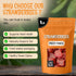 1 lb Packed Oh! Nuts Dried Strawberries Fancy - - Sweetened Dried Fruit - Dehydrated Fruit Bites - in New York Zip-Seal