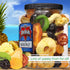 2 lbs (32 Oz) Dried Mixed Fruit with Prunes by It's Delish, Jumbo Container | Snack Mix of Prunes, Apricots, Plums