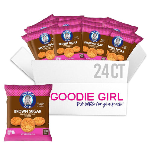 Goodie Girl, Mini Brown Sugar Cookie Snack Packs | Gluten Free, Peanut