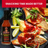 Blove's Smackalicious Hot Sauce - Ghost Pepper Vinegar Sauce, Vegan, 5 oz Danger Bottle