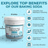 (1 TradeGrade Pure Baking Soda Powder Gallon) Food-Grade Sodium Bicarbonate Powder for Cooking, Cleaning & Deodorizing