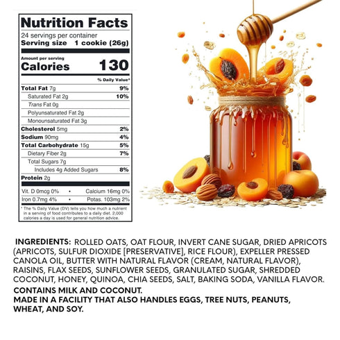 Generic 22 oz, 24 (1 Pack) Oats bites, ct
