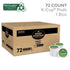 72 Count Green Mountain Coffee Roasters Half Caff Keurig Single-Serve K-Cup pods, Medium Roast Coffee
