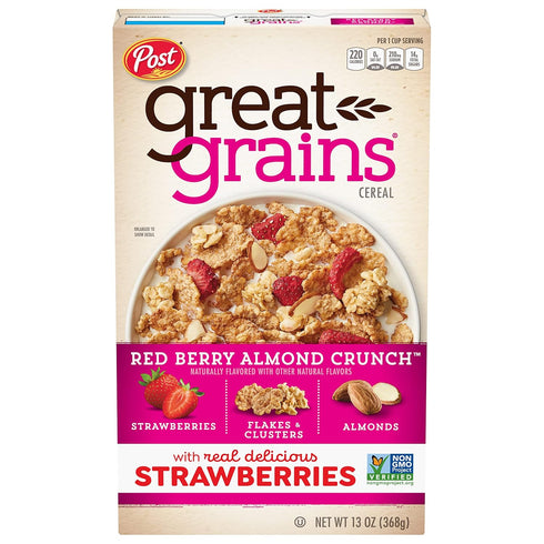 Great Grains Post Red Berry Almond Crunch