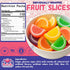 1 Lbs (1 RUS Candy Company Classic Fruit Slices Bulk Bag | Old-Fashioned Jelly | Nostalgic Fruit-Flavored Candy