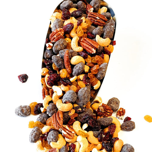 Packs 3 NY SPICE SHOP Candy Sweet Sea Salt Sensation Trail Mix with Mixed Nuts - Dried Fruit Healthy Snacks for Adults