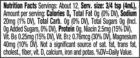 1.62 oz mio Unwind Blood Orange Hibiscus Liquid Water Enhancer with Magnesium & B Vitamins, fl Bottle