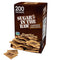 Sugar In The Raw Turbinado Cane Sugar Packets, 200 Count, Natural Sweetener for Drinks and Baking