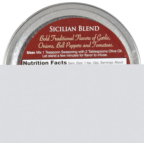 Dean Jacob's 1.8 oz, 3 Dean Jacobs Sicilian Bread Dipping Tin, pk