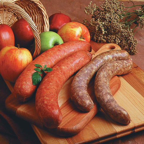 30 Lbs Hi Mountain Seasonings GERMAN Sausage Making Kit Includes Sausage Seasoning, Cure Natural Hog Casings