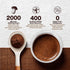 Immune, 0g 10 Count Veltracha Mushroom Hot Cocoa, Magnesium Calm Hot Chocolate Blend with Reishi, Chaga, Lion's Mane