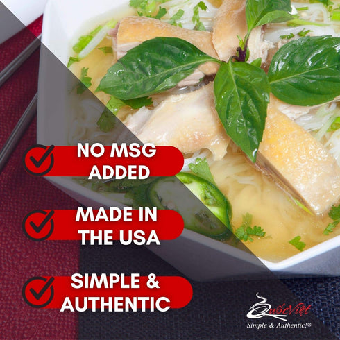 10 oz Quoc Viet Foods Chicken Flavored Pho Soup Base Cot Pho Ga Brand