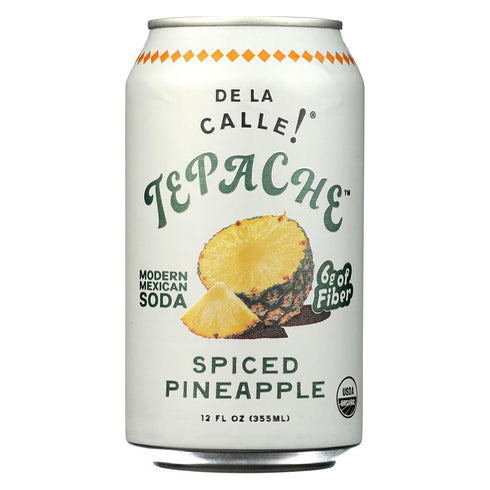De La Calle Organic Traditional Pineapple Spice Tepache, 12 FZ
