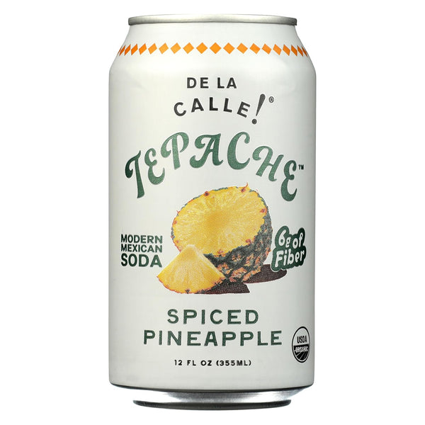 De La Calle Organic Traditional Pineapple Spice Tepache, 12 FZ