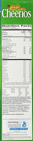 22.7 oz Apple Cinnamon Cheerios Gluten Free Cereal Box