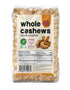 Spicy World Raw Cashews Whole 2 Pound (32oz) - Non-GMO, Unsalted, Natural & Pure