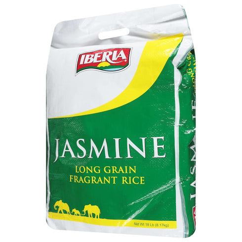 18 Iberia Jasmine Long Grain Fragrant Rice, Pound