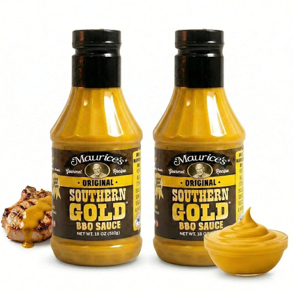 Maurices Southern Gold BBQ Sauce Classic Carolina Mustard BBQ Sauce with Bold