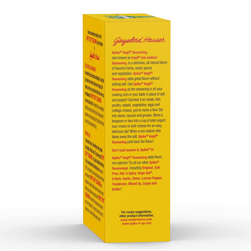 Modern Products Spike Gourmet Natural Seasoning, Vegit, Box, 8 oz