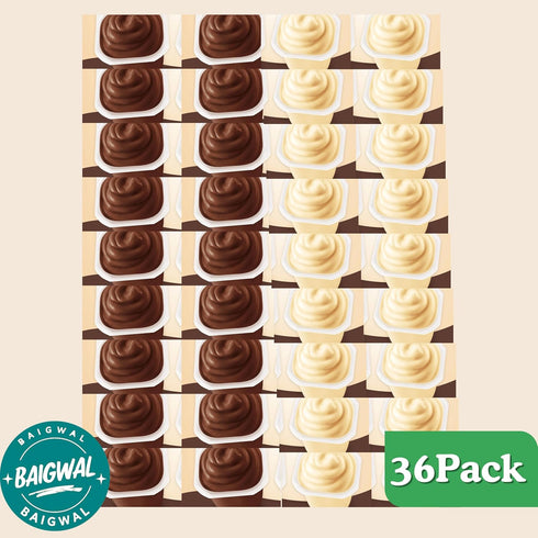 Packs Pack, 3.25 oz., 36 Snacks Pudding Variety pk.
