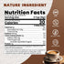 10 1 Immunity 30 8.5 Oz Mushroom Coffee with Cocoa Powder, in Mushroom Blend Instant Powder, Coconut & MCT | Focus