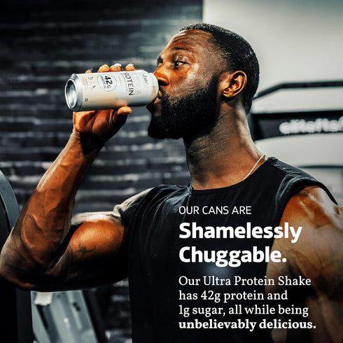 42g 1g 180 1g 15 oz, 12 Slate Milk - Ultra Protein Shake - Vanilla - Protein, Sugar, Calories, Net Carbs - Lactose