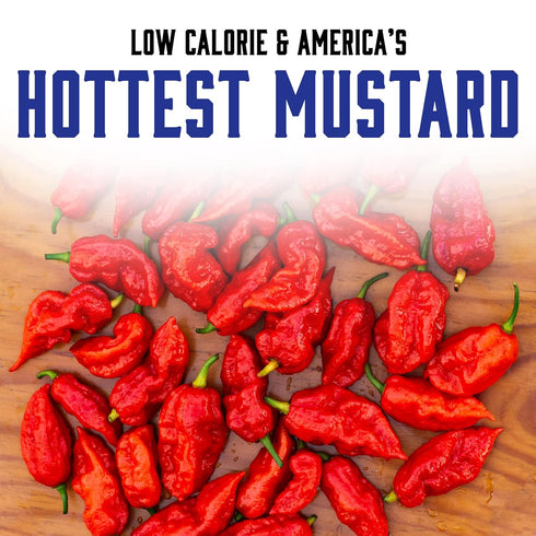 10.25 Oz Inglehoffer Ghost Pepper Mustard, Squeeze Bottle