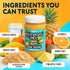 8oz Biolore Sea Moss Gel Mango Pineapple Flavored Superfood with Natural Electrolytes Wildcrafted Mango Jam Sea Moss