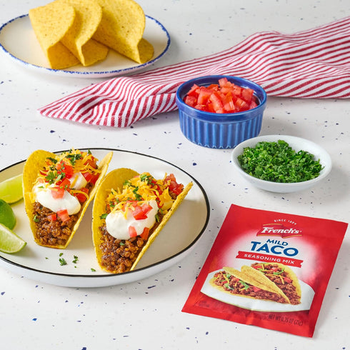 0.75 oz (Pack 12) French's Mild Taco Seasoning Mix
